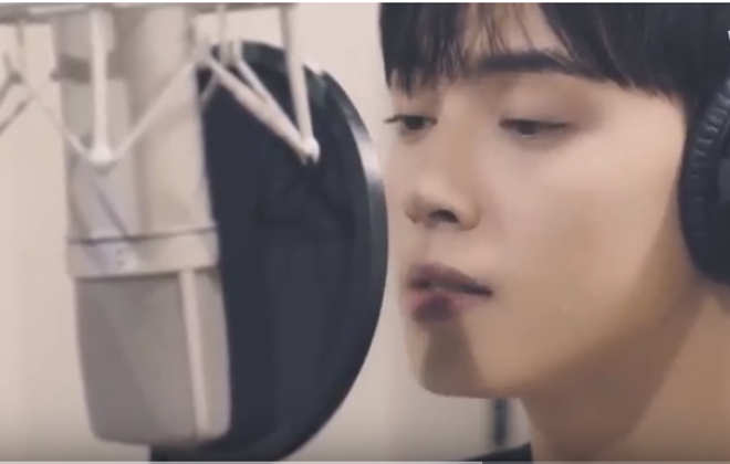 Lirik Lagu Rainbow Falling Cha Eun Woo OST My ID is Gangnam