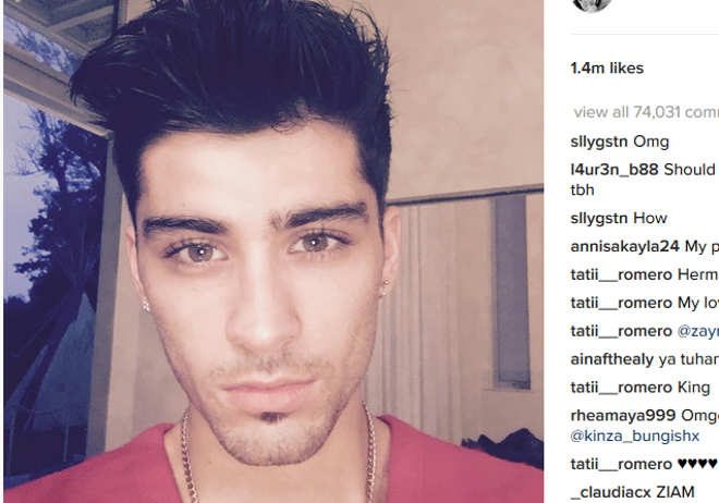 Zayn Malik Cukur Brewok Netizen Heboh 