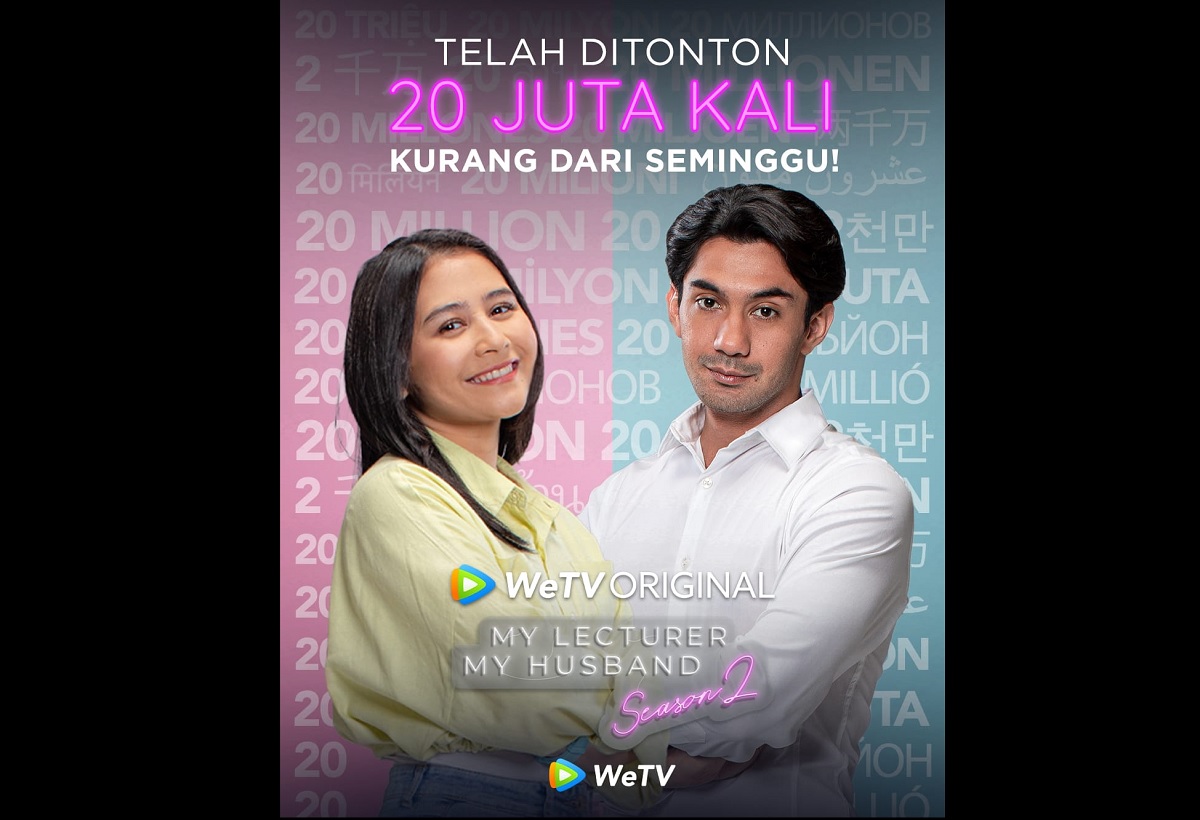 Wetv Original My Lecturer My Husband Season 2 Cetak Rekorditonton 20 Juta Kali Kurang Dari 