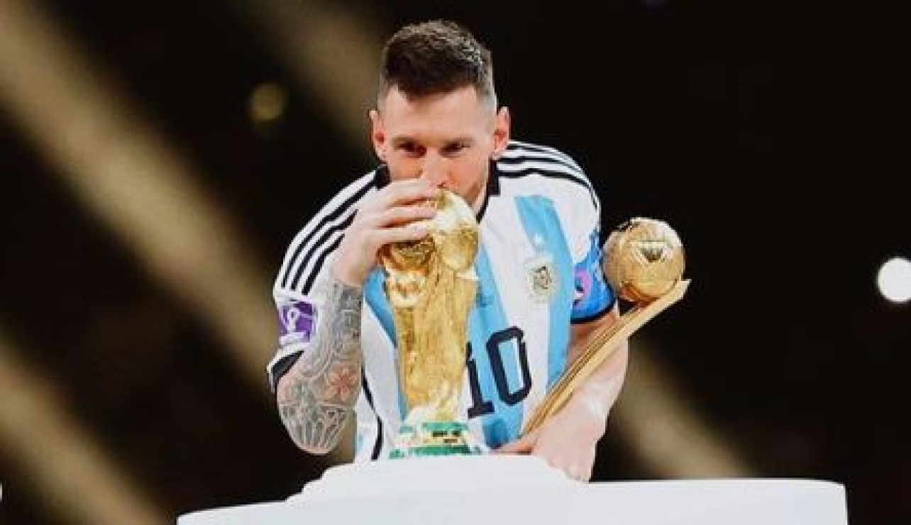 Unggahan Pertama Lionel Messi Usai Argentina Juara Piala Dunia 2022