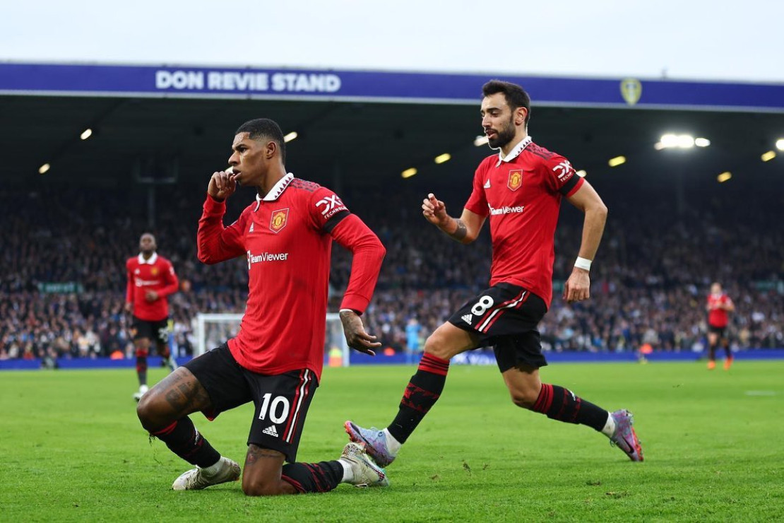 Marcus Rashford Dekati Rekor Pribadi, Manchester United Pangkas Poin ...