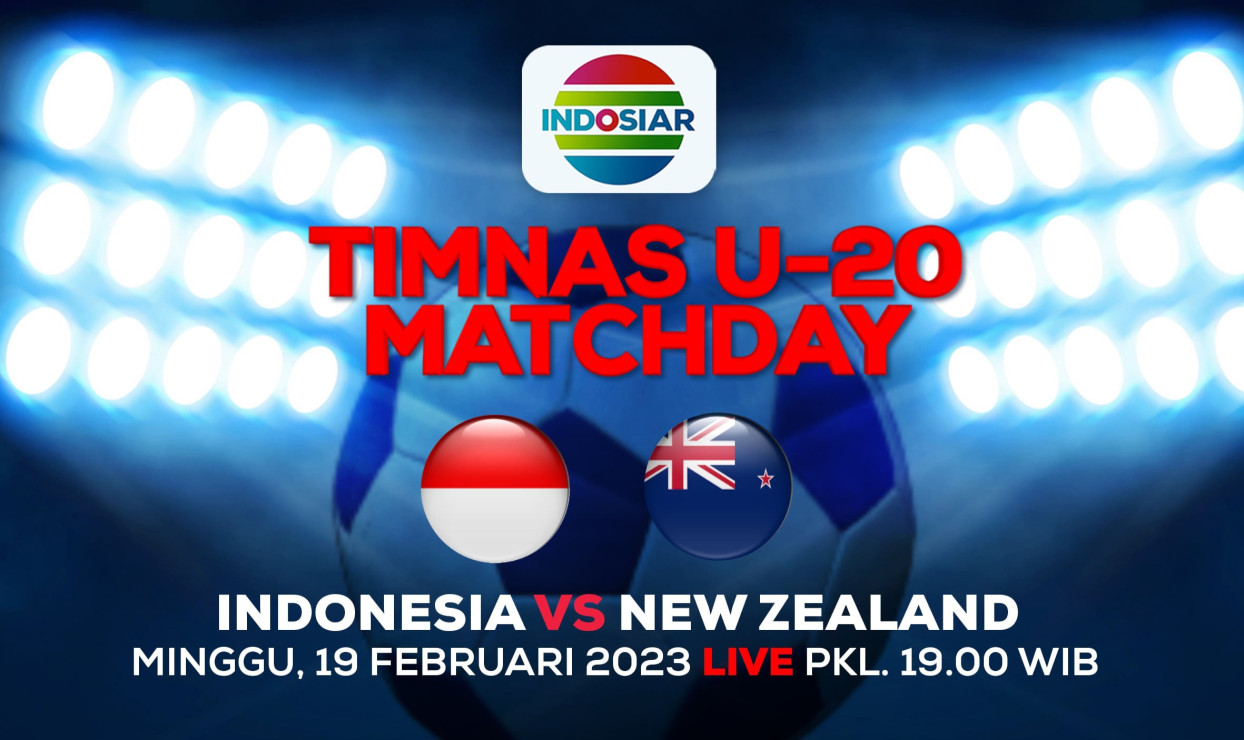 Indosiar Siarkan Langsung Laga Uji Coba Timnas Indonesia U-20 Vs Timnas ...