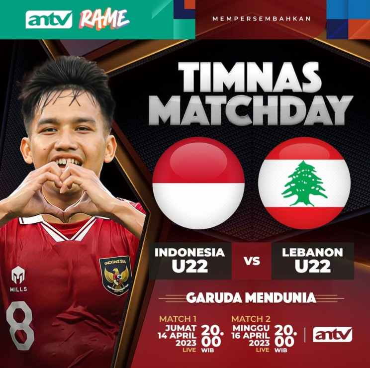 Jadwal Siaran Langsung Timnas Matchday Indonesia Vs Lebanon ...