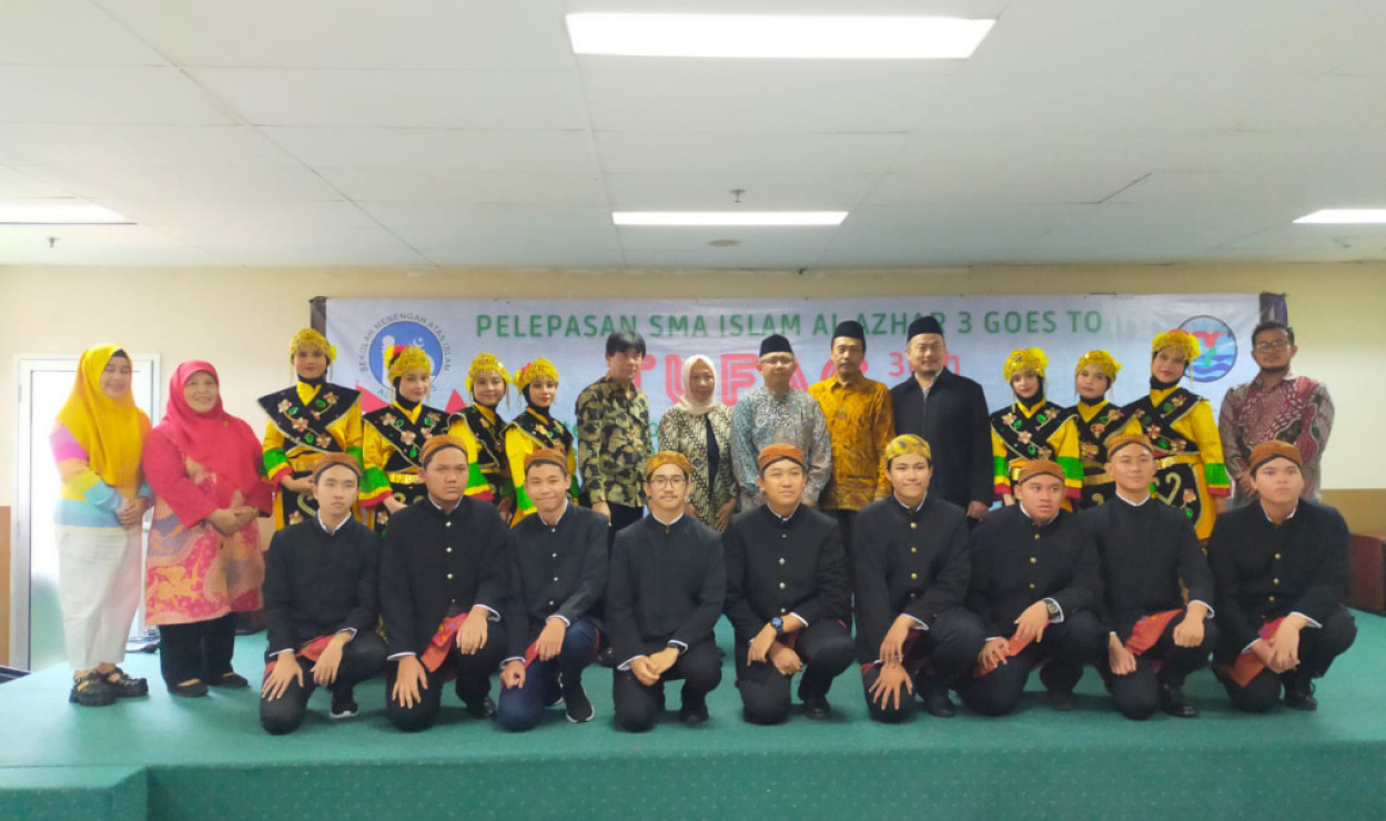 Pelajar Sma Al Azhar Ikut Festival Seni Dan Budaya Internasional