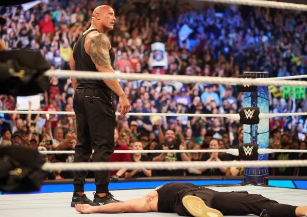 Dwayne The Rock Johnson Bakal Kembali Tanding Gulat WWE