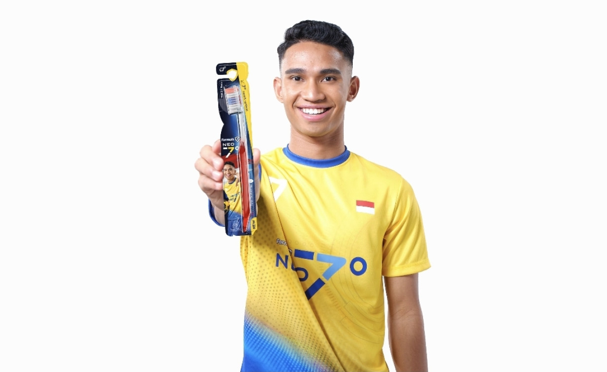 Marselino Ferdinan Jadi Duta Formula: Sikat Gigi 7 Derajat Revolusi Kebersihan Mulut!